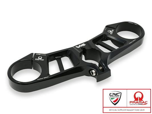 PST15PR - CNC RACING Ducati Panigale V4 (18/24) Triple Clamps Top Plate (Pramac edition) – Accessories in the Motoraider Motorcycle Aftermarket Accessories and Parts Online Shop