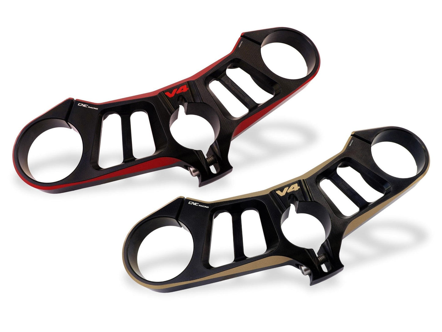 PST15 - CNC RACING Ducati Panigale V4 (18/24) Triple Clamps Top Plate (bi-color) – Accessories in the Motoraider Motorcycle Aftermarket Accessories and Parts Online Shop