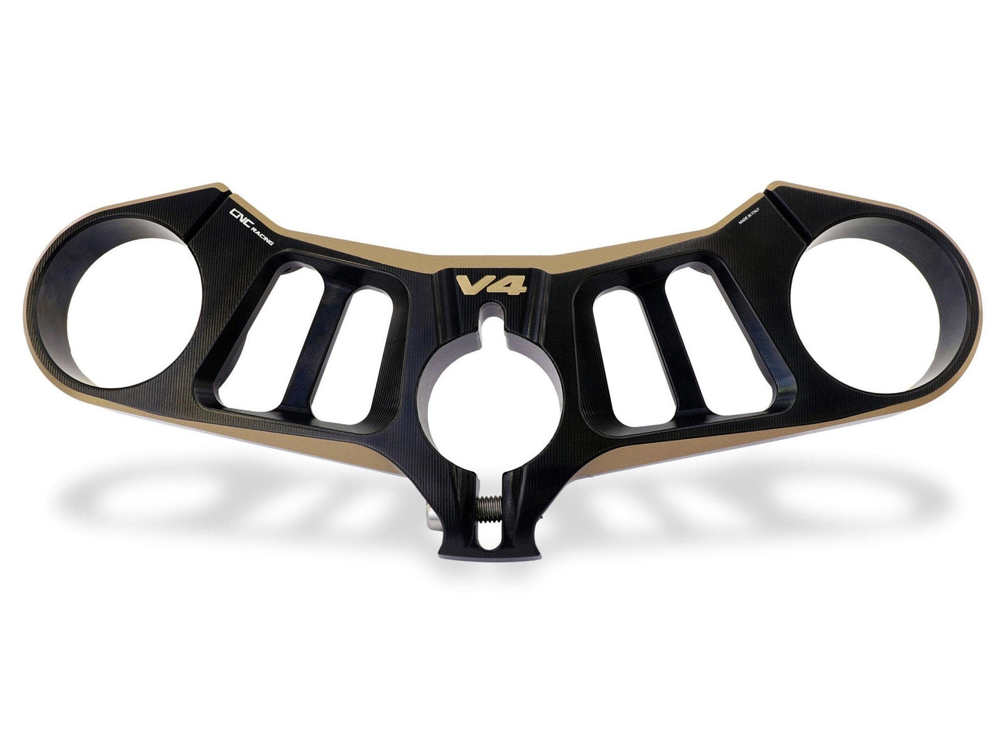 PST15 - CNC RACING Ducati Panigale V4 (18/24) Triple Clamps Top Plate (bi-color) – Accessories in the Motoraider Motorcycle Aftermarket Accessories and Parts Online Shop
