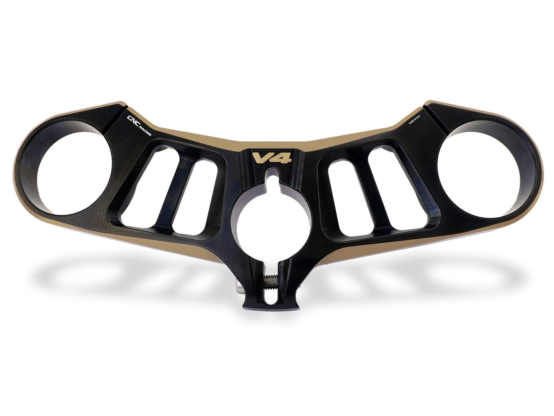 PST15 - CNC RACING Ducati Panigale V4 (18/24) Triple Clamps Top Plate (bi-color) – Accessories in the Motoraider Motorcycle Aftermarket Accessories and Parts Online Shop