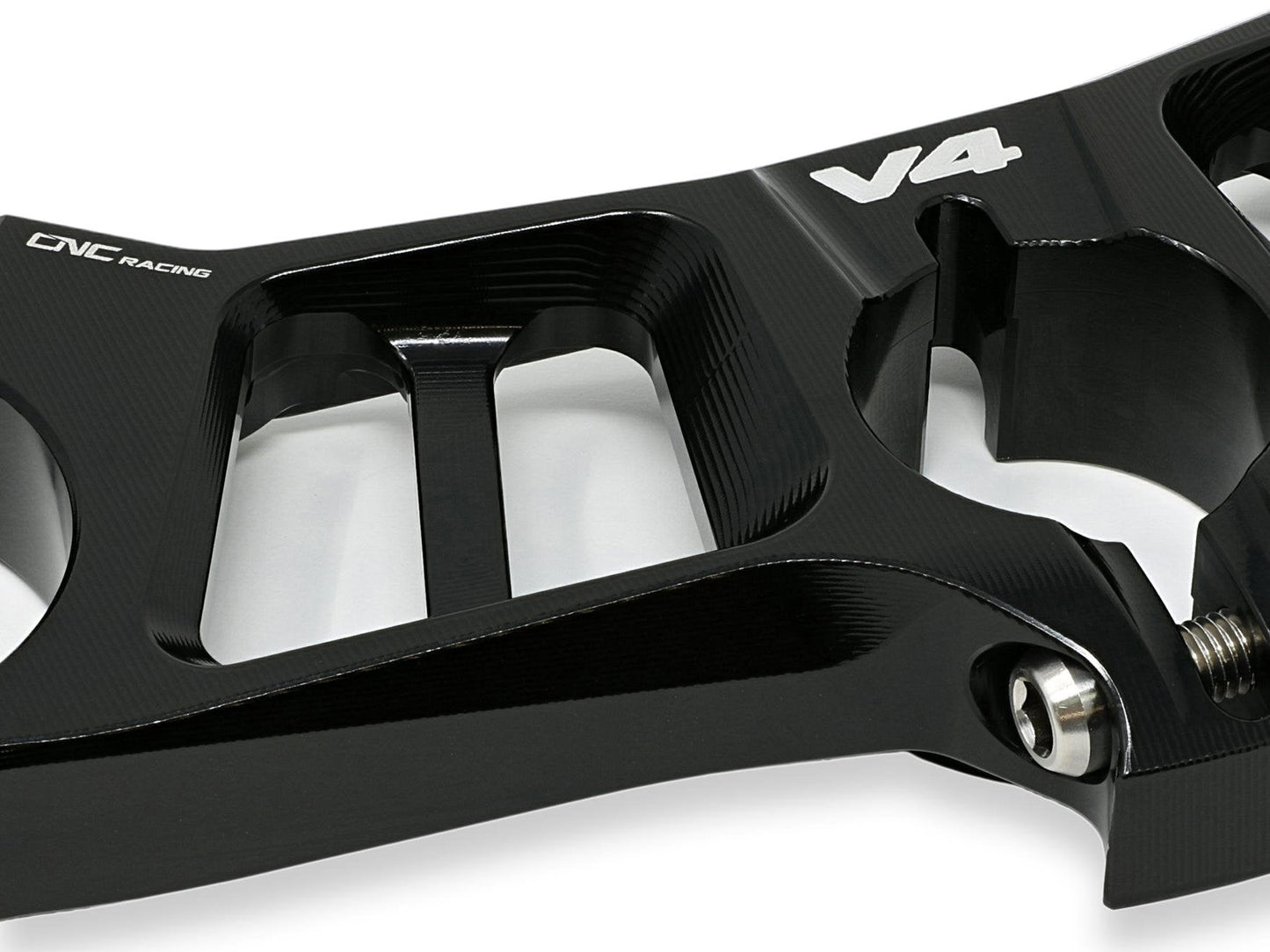 PST15 - CNC RACING Ducati Panigale V4 (18/24) Triple Clamps Top Plate – Accessories in the Motoraider Motorcycle Aftermarket Accessories and Parts Online Shop