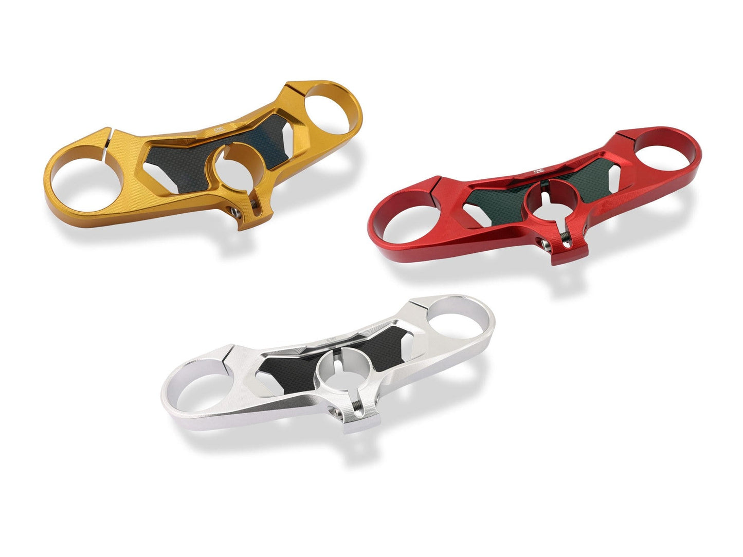 PST17 - CNC RACING Ducati Panigale V4 (18/24) Triple Clamps Top Plate (with carbon inlay) – Accessories in the Motoraider Motorcycle Aftermarket Accessories and Parts Online Shop