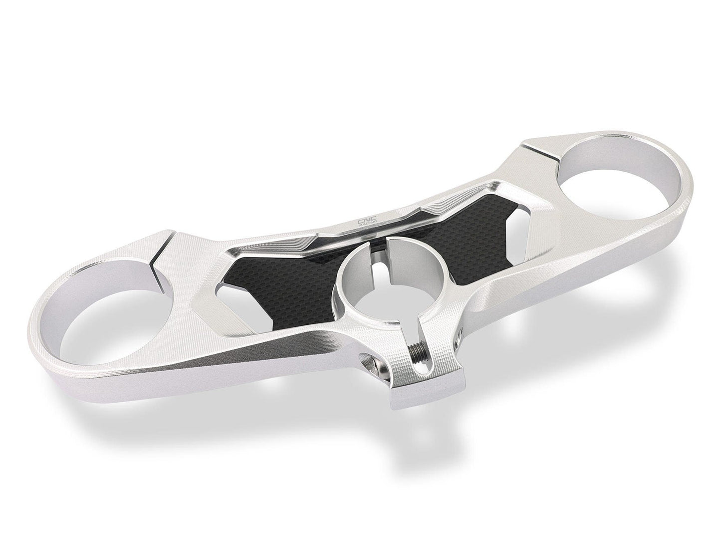 PST17 - CNC RACING Ducati Panigale V4 (18/24) Triple Clamps Top Plate (with carbon inlay) – Accessories in the Motoraider Motorcycle Aftermarket Accessories and Parts Online Shop