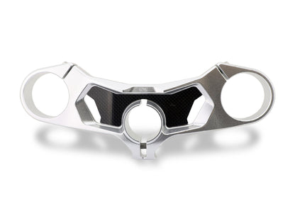 PST17 - CNC RACING Ducati Panigale V4 (18/24) Triple Clamps Top Plate (with carbon inlay) – Accessories in the Motoraider Motorcycle Aftermarket Accessories and Parts Online Shop