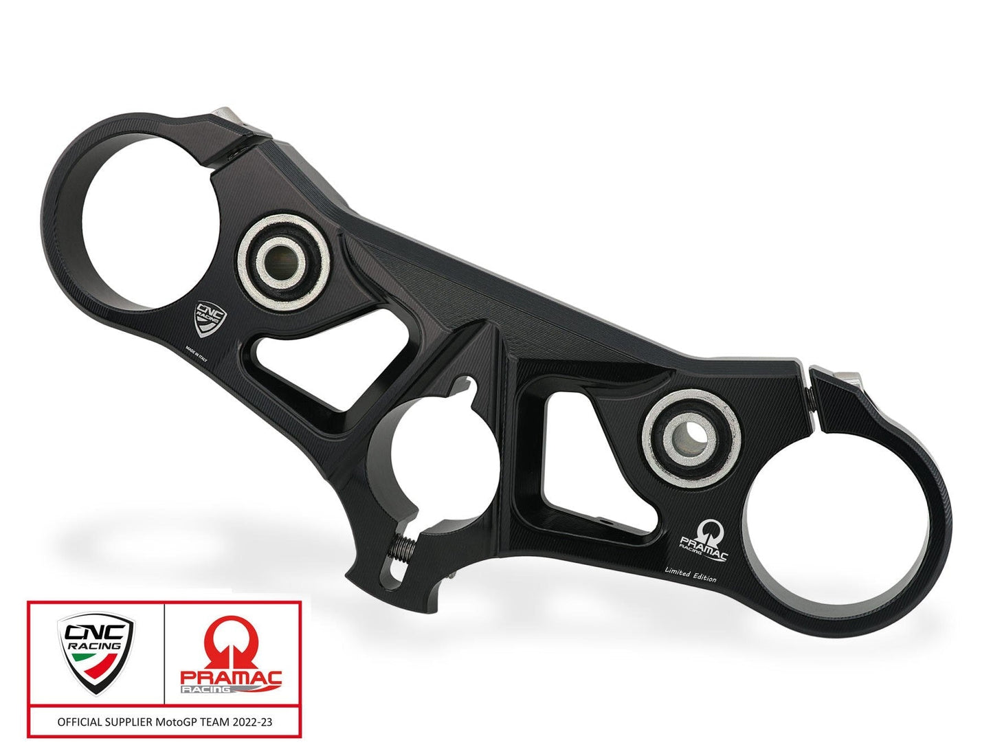 PST18PR - CNC RACING Ducati Streetfighter V4 (2020+) Triple Clamps Top Plate (Ø 53 mm; Pramac edition) – Accessories in the Motoraider Motorcycle Aftermarket Accessories and Parts Online Shop