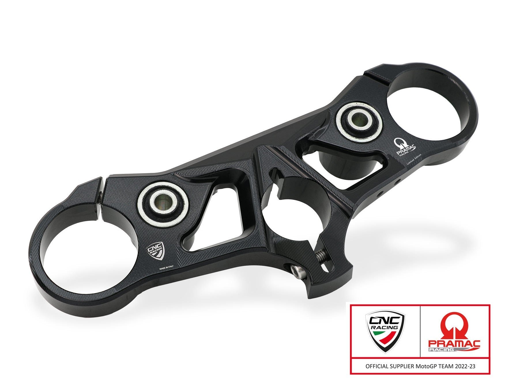 PST18PR - CNC RACING Ducati Streetfighter V4 (2020+) Triple Clamps Top Plate (Ø 53 mm; Pramac edition) – Accessories in the Motoraider Motorcycle Aftermarket Accessories and Parts Online Shop