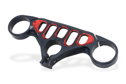 CNC RACING PST23 Ducati Panigale V4 / V4S (2025+) Triple Clamps Top Yoke (bi-color) – Accessories in the Motoraider Motorcycle Aftermarket Accessories and Parts Online Shop