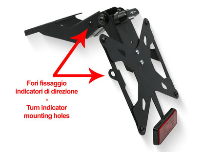 PT151 - CNC RACING Ducati Hypermotard 950 Adjustable LED License Plate – Accessories in the Motoraider Motorcycle Aftermarket Accessories and Parts Online Shop