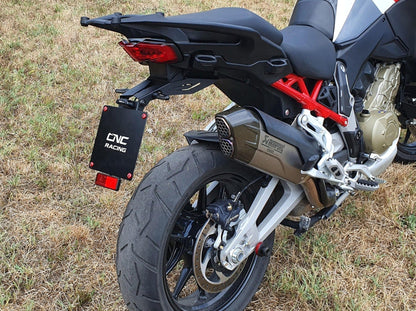 PT157 - CNC RACING Ducati Multistrada V4 (2021+) Adjustable LED License Plate Holder – Accessories in the Motoraider Motorcycle Aftermarket Accessories and Parts Online Shop