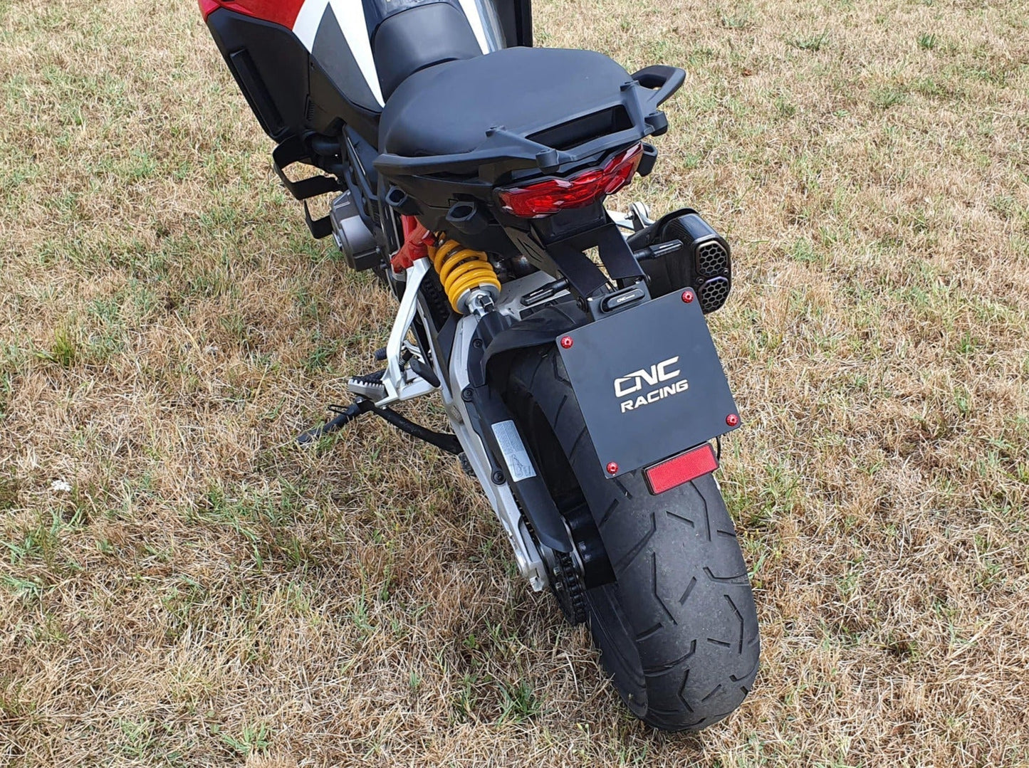PT157 - CNC RACING Ducati Multistrada V4 (2021+) Adjustable LED License Plate Holder – Accessories in the Motoraider Motorcycle Aftermarket Accessories and Parts Online Shop