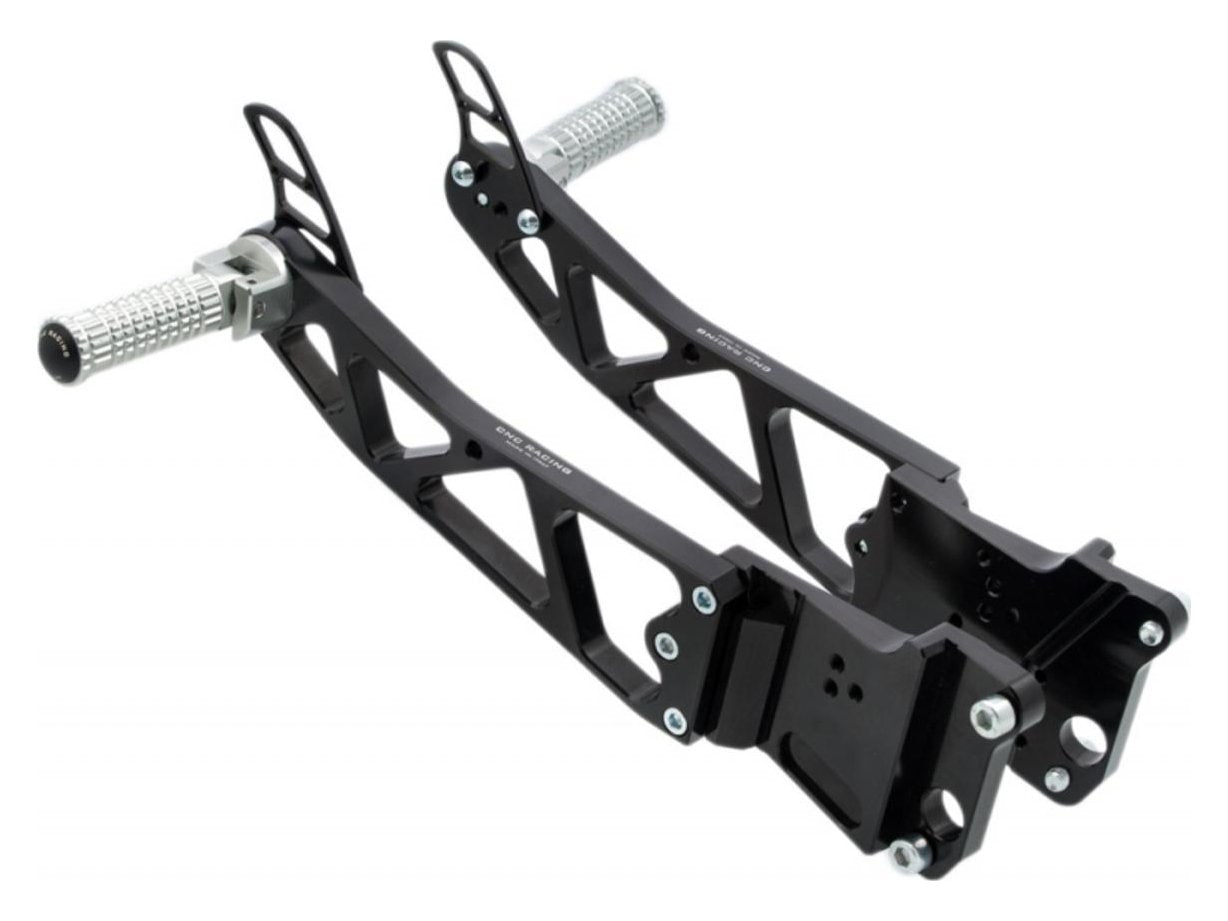 PE110 - CNC RACING Ducati Monster 1100/696/796 Adjustable Passenger Rearset – Accessories in the Motoraider Motorcycle Aftermarket Accessories and Parts Online Shop