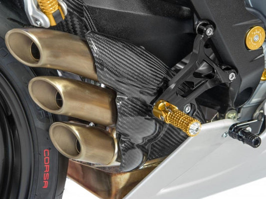 ZA832 - CNC RACING MV Agusta Carbon OEM Exhaust Heat Shield – Accessories in the Motoraider Motorcycle Aftermarket Accessories and Parts Online Shop