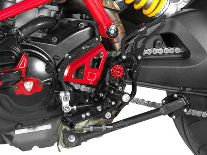 PE430 - CNC RACING Ducati Hypermotard 939/821 Adjustable Rearset – Accessories in the Motoraider Motorcycle Aftermarket Accessories and Parts Online Shop