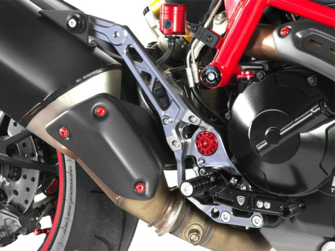 PE430 - CNC RACING Ducati Hypermotard 939/821 Adjustable Rearset – Accessories in the Motoraider Motorcycle Aftermarket Accessories and Parts Online Shop