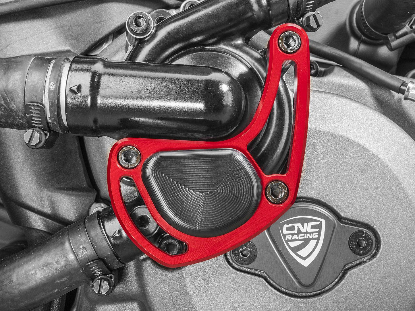 PZ702 - CNC RACING Ducati Water Pump Cover – Accessories in the Motoraider Motorcycle Aftermarket Accessories and Parts Online Shop