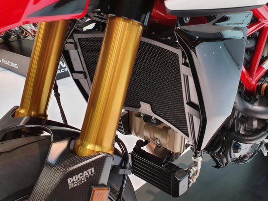 RA012 - CNC RACING Ducati Monster / SuperSport Radiator Guard – Accessories in the Motoraider Motorcycle Aftermarket Accessories and Parts Online Shop