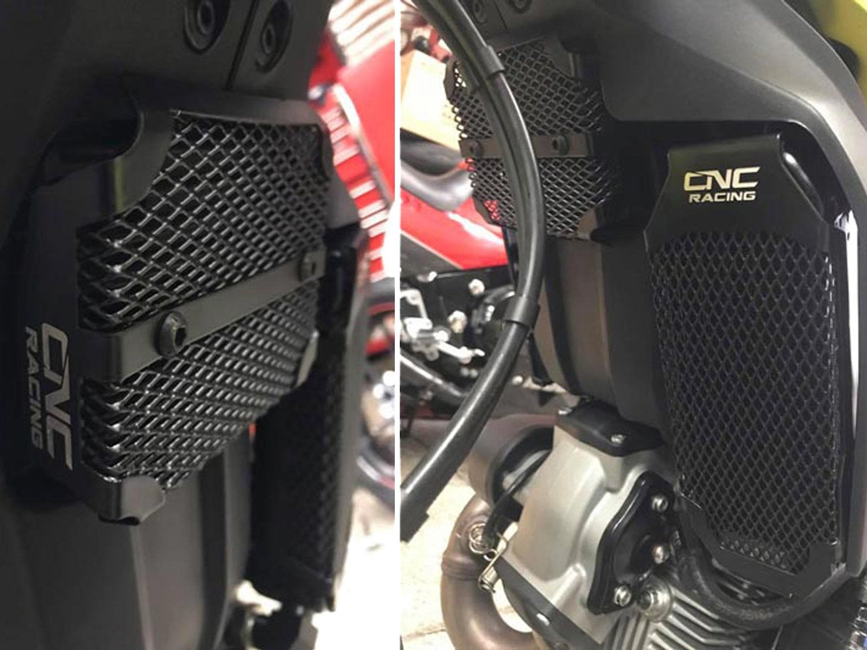 RA049 - CNC RACING Ducati Scrambler 800 (2015+) Radiator & Rectifier Guards Kit – Accessories in the Motoraider Motorcycle Aftermarket Accessories and Parts Online Shop