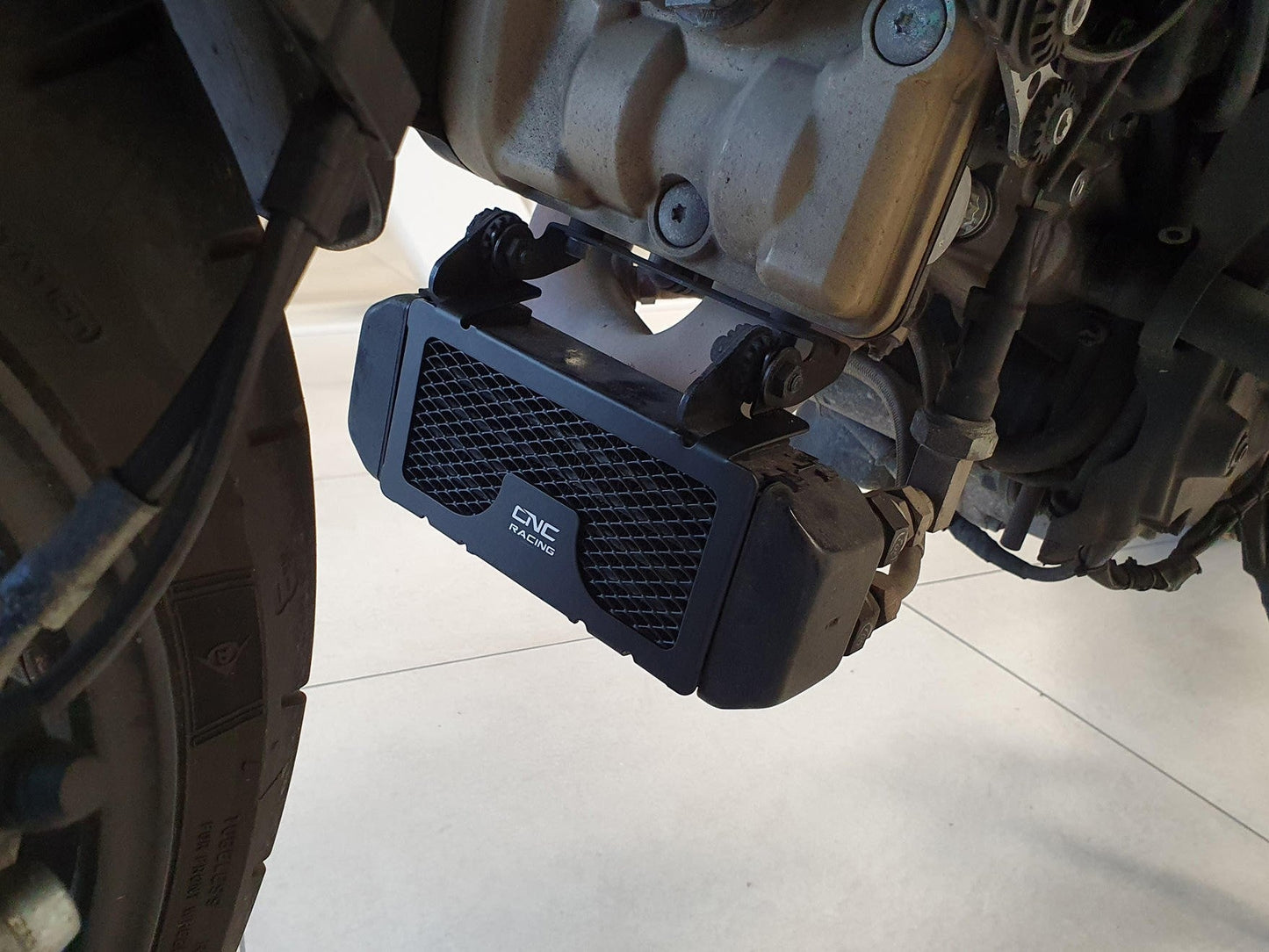 RA065 - CNC RACING Ducati Hypermotard 950/939 Oil Cooler Guard – Accessories in the Motoraider Motorcycle Aftermarket Accessories and Parts Online Shop