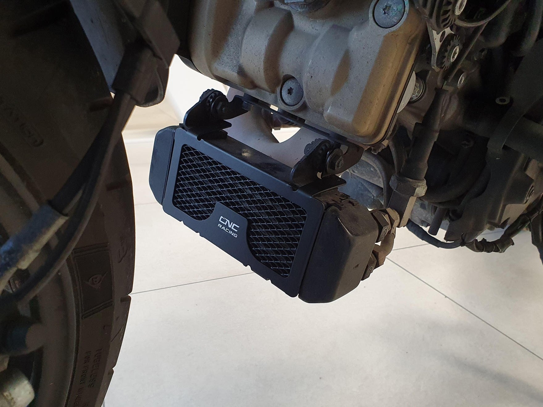 RA065 - CNC RACING Ducati Hypermotard 950/939 Oil Cooler Guard – Accessories in the Motoraider Motorcycle Aftermarket Accessories and Parts Online Shop