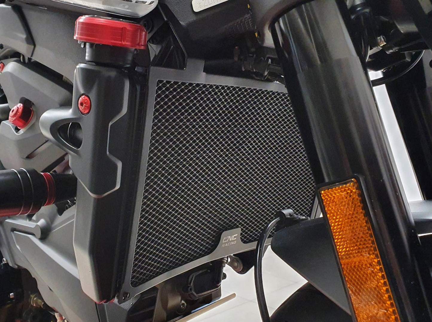 RA069 - CNC RACING Ducati Monster 950 (2021+) Radiator Guard – Accessories in the Motoraider Motorcycle Aftermarket Accessories and Parts Online Shop