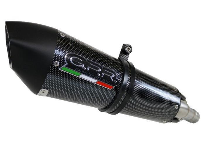 GPR Triumph Tiger 800 (10/17) Slip-on Exhaust "GPE Anniversary Poppy" (EU homologated) – Accessories in the 2WheelsHero Motorcycle Aftermarket Accessories and Parts Online Shop