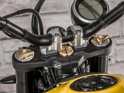 RM246 - CNC RACING Ducati Scrambler 800 (2015+) Handlebar Riser (with dashboard holder) – Accessories in the Motoraider Motorcycle Aftermarket Accessories and Parts Online Shop