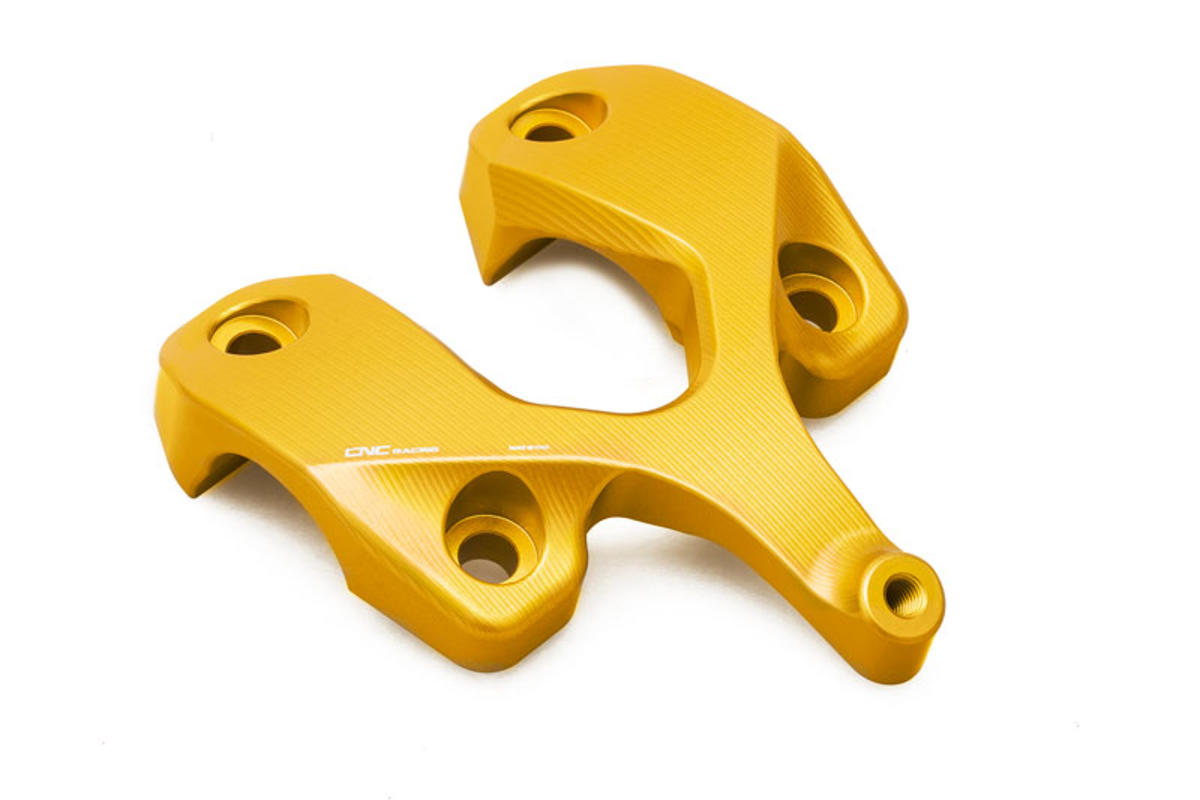 Ducati Monster 1200 (14/21) OHLINS Steering Damper + CNC RACING Mounting Kit – Accessories in the Motoraider Motorcycle Aftermarket Accessories and Parts Online Shop