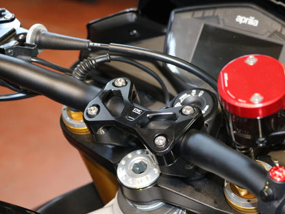 RM256 - CNC RACING Aprilia Tuono V4 / 660 Handlebar Top Clamp – Accessories in the Motoraider Motorcycle Aftermarket Accessories and Parts Online Shop