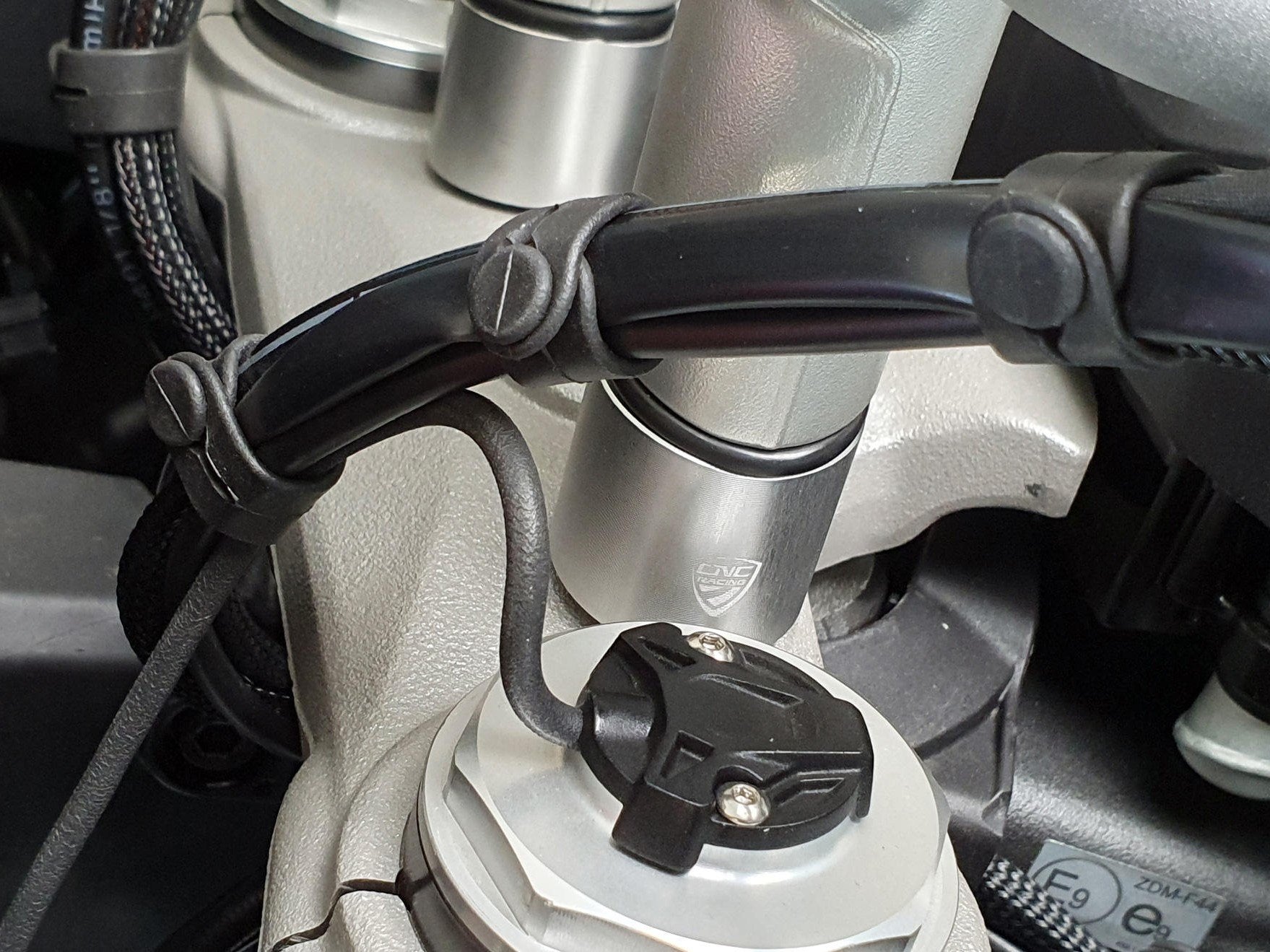 RM258 - CNC RACING Ducati Multistrada V4 (2021+) Handlebar Riser Spacers (H 30mm) – Accessories in the Motoraider Motorcycle Aftermarket Accessories and Parts Online Shop