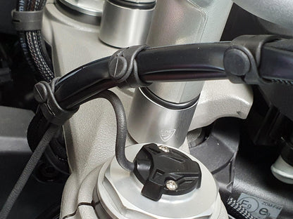 RM258 - CNC RACING Ducati Multistrada V4 (2021+) Handlebar Riser Spacers (H 30mm) – Accessories in the Motoraider Motorcycle Aftermarket Accessories and Parts Online Shop