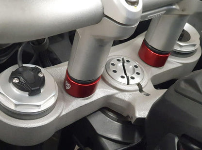 RM260 - CNC RACING Ducati Multistrada V4 (2021+) Handlebar Riser Spacers (H 20mm) – Accessories in the Motoraider Motorcycle Aftermarket Accessories and Parts Online Shop