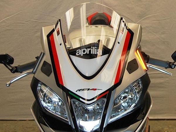 NEW RAGE CYCLES Aprilia RSV4 (09/20) LED Front Turn Signals – Accessories in the 2WheelsHero Motorcycle Aftermarket Accessories and Parts Online Shop