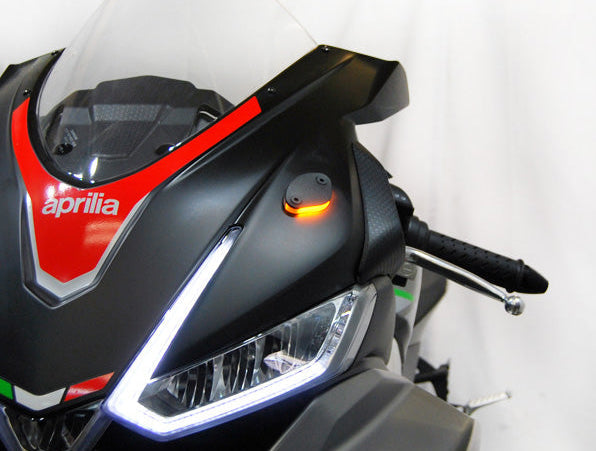 NEW RAGE CYCLES Aprilia RSV4 (21/24) LED Mirror Block-off Turn Signals – Accessories in the 2WheelsHero Motorcycle Aftermarket Accessories and Parts Online Shop