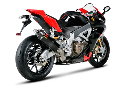 AKRAPOVIC S-A10SO6-ZC Aprilia RSV4 / Tuono V4 (09/14) Slip-on Exhaust (carbon) – Accessories in the 2WheelsHero Motorcycle Aftermarket Accessories and Parts Online Shop