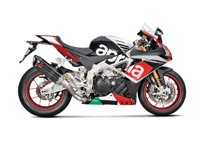 AKRAPOVIC S-A10SO8-RC Aprilia RSV4 (15/16) Slip-on Exhaust (carbon) – Accessories in the 2WheelsHero Motorcycle Aftermarket Accessories and Parts Online Shop