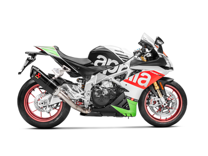 AKRAPOVIC S-A10SO9-RC Aprilia RSV4 / Tuono V4 (17/20) Slip-on Exhaust (carbon) – Accessories in the 2WheelsHero Motorcycle Aftermarket Accessories and Parts Online Shop