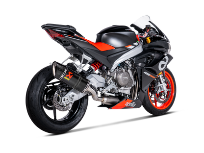 AKRAPOVIC S-A6R3-APLC Aprilia RS 660 (2021+) Exhaust System "Racing Line" (carbon) – Accessories in the 2WheelsHero Motorcycle Aftermarket Accessories and Parts Online Shop
