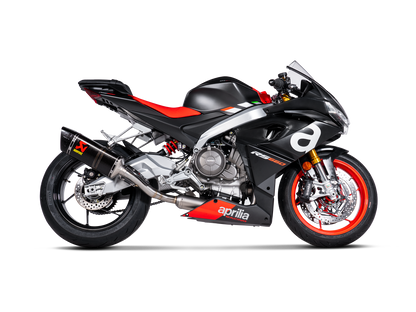 AKRAPOVIC S-A6R3-APLC Aprilia RS 660 (2021+) Exhaust System "Racing Line" (carbon) – Accessories in the 2WheelsHero Motorcycle Aftermarket Accessories and Parts Online Shop