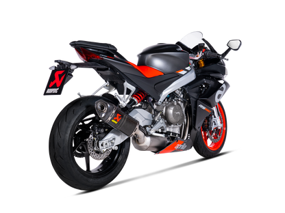 AKRAPOVIC S-A6R4-HAPC Aprilia RS 660 (2021+) Exhaust System "Racing Line" (carbon) – Accessories in the 2WheelsHero Motorcycle Aftermarket Accessories and Parts Online Shop