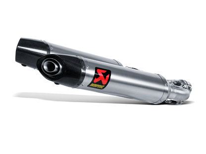 AKRAPOVIC S-A7SO2-HDT Aprilia Dorsoduro 750 (08/15) Slip-on Exhaust (titanium) – Accessories in the 2WheelsHero Motorcycle Aftermarket Accessories and Parts Online Shop