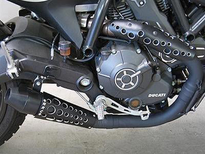 NEW RAGE CYCLES Ducati Scrambler 800 Lower Exhaust Heat Shield – Accessories in the 2WheelsHero Motorcycle Aftermarket Accessories and Parts Online Shop