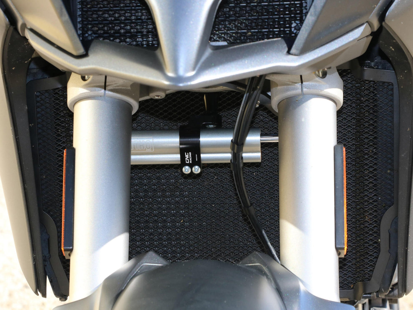 RA062 - CNC RACING Ducati Multistrada 950/1260/1200 Radiator & Oil Cooler Guards Kit – Accessories in the Motoraider Motorcycle Aftermarket Accessories and Parts Online Shop