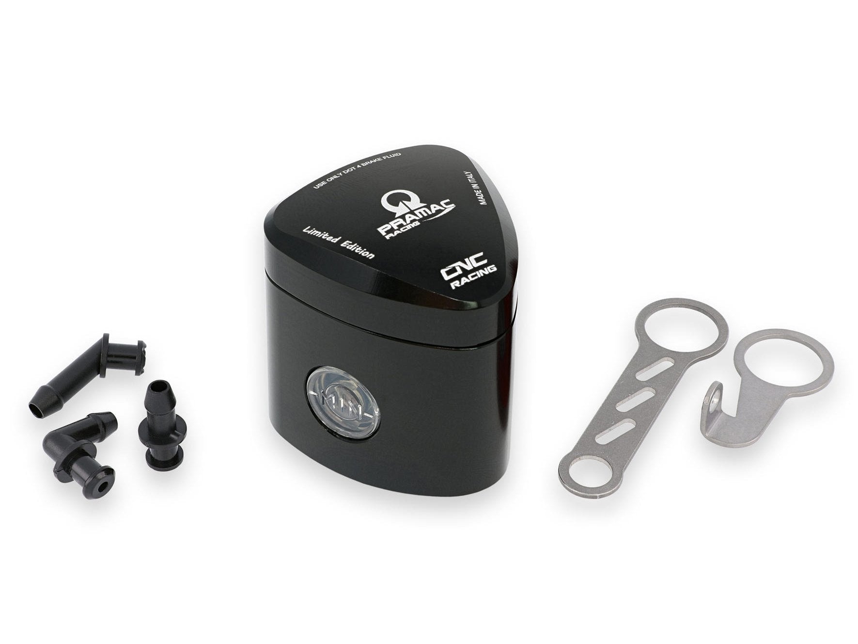 SE500PR - CNC RACING Universal 12 ml Rear Brake Fluid Tank "Rebel" (Pramac Racing edition) – Accessories in the Motoraider Motorcycle Aftermarket Accessories and Parts Online Shop