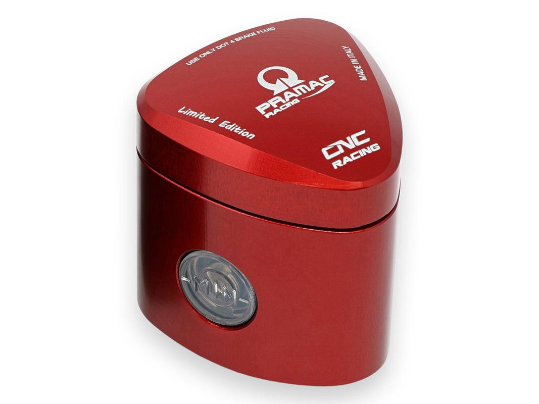 SE500PR - CNC RACING Universal 12 ml Rear Brake Fluid Tank "Rebel" (Pramac Racing edition) – Accessories in the Motoraider Motorcycle Aftermarket Accessories and Parts Online Shop