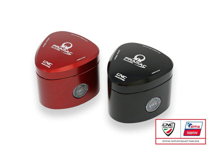 SE501PR - CNC RACING Universal 25 ml Front Brake Fluid Reservoir "Rebel" (Pramac Racing edition) – Accessories in the Motoraider Motorcycle Aftermarket Accessories and Parts Online Shop