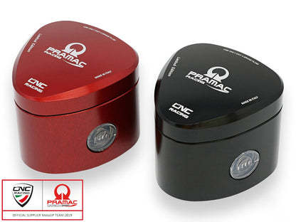 SE501PR - CNC RACING Universal 25 ml Front Brake Fluid Reservoir "Rebel" (Pramac Racing edition) – Accessories in the Motoraider Motorcycle Aftermarket Accessories and Parts Online Shop