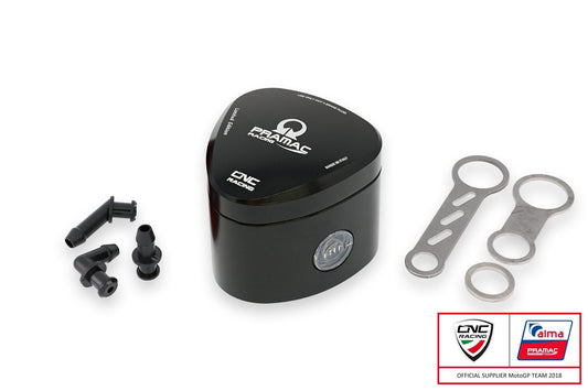 SE501PR - CNC RACING Universal 25 ml Front Brake Fluid Reservoir "Rebel" (Pramac Racing edition) – Accessories in the Motoraider Motorcycle Aftermarket Accessories and Parts Online Shop