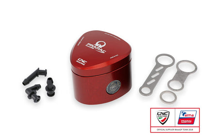 SE501PR - CNC RACING Universal 25 ml Front Brake Fluid Reservoir "Rebel" (Pramac Racing edition) – Accessories in the Motoraider Motorcycle Aftermarket Accessories and Parts Online Shop