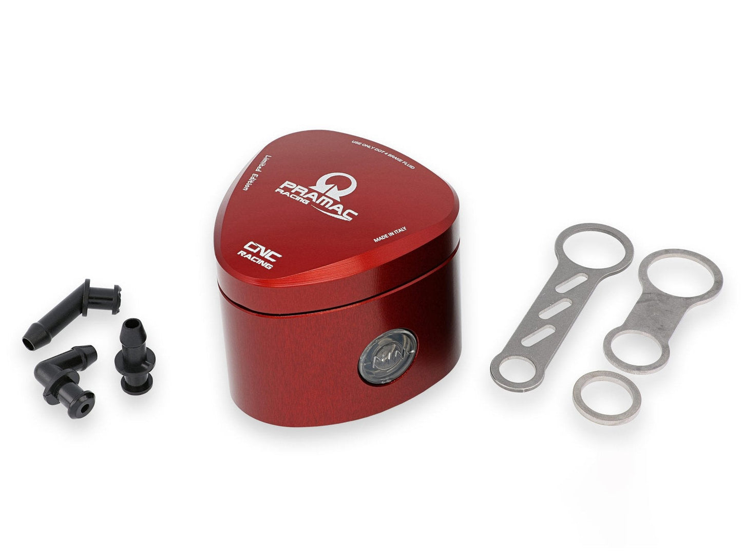 SE501PR - CNC RACING Universal 25 ml Front Brake Fluid Reservoir "Rebel" (Pramac Racing edition) – Accessories in the Motoraider Motorcycle Aftermarket Accessories and Parts Online Shop
