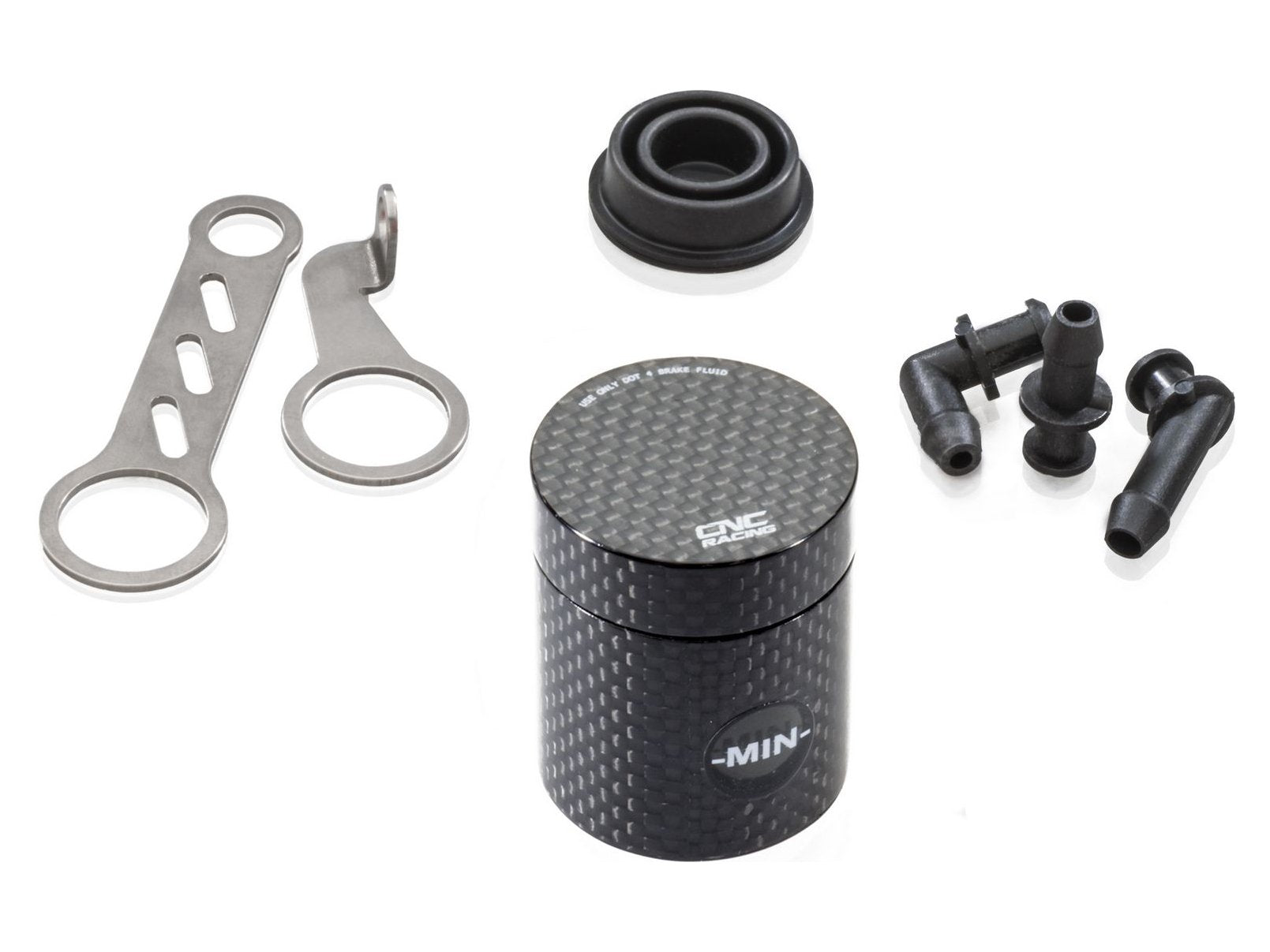 SE800 - CNC RACING Universal 12 ml Carbon Rear Brake / Clutch Fluid Tank – Accessories in the Motoraider Motorcycle Aftermarket Accessories and Parts Online Shop